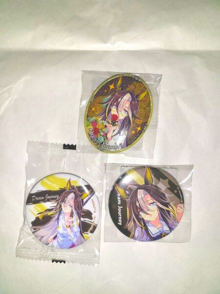 ウマ娘プリティーダービー【ドリームジャーニー】缶バッジ