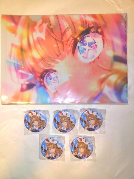 ウマ娘プリティーダービー【アーモンドアイ】公式缶バッジ
