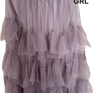 めちゃかわ おしゃれ GRL チュール スカート 新品 タグ付き 早い者勝ち