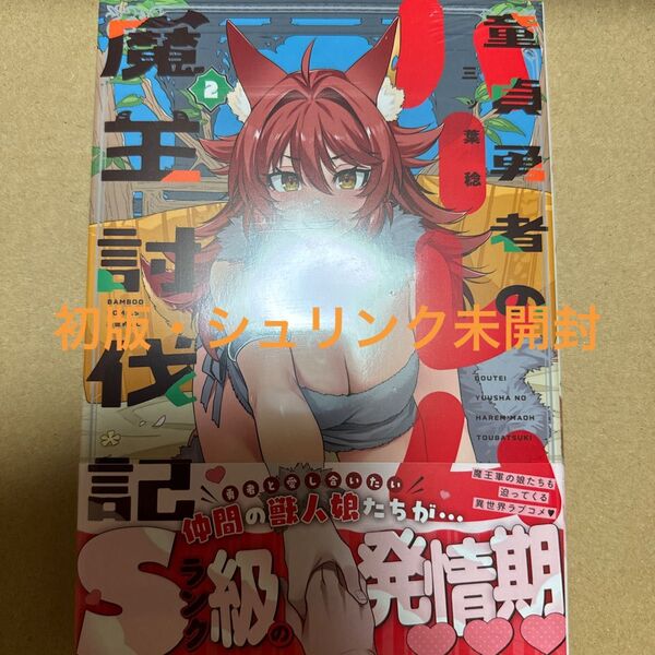 童貞勇者のハーレム魔王討伐記 2巻(初版・シュリンク未開封)