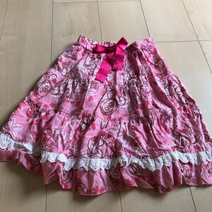  Minnie Mouse юбка искусственный шелк 95 см розовый Sara Sara 