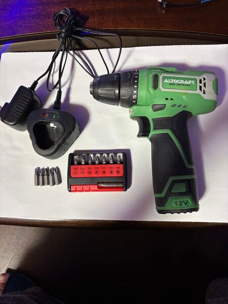 ALTCRAFT 12V 電動ドライバードリル