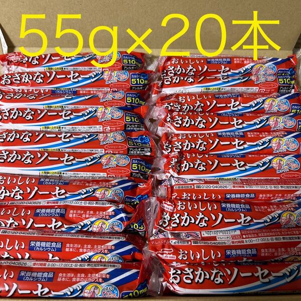 マルハニチロ おさかなソーセージ 魚肉ソーセージ 20本