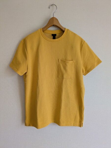 美品 H&M 半袖 Tシャツ S イエロー