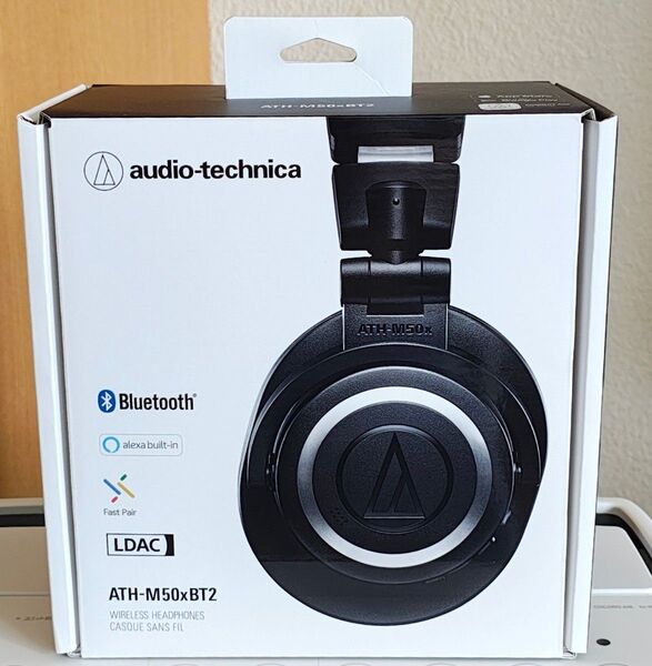 audio-technica ワイヤレスヘッドホン ATH-M50xBT2 ブラック 美品です!