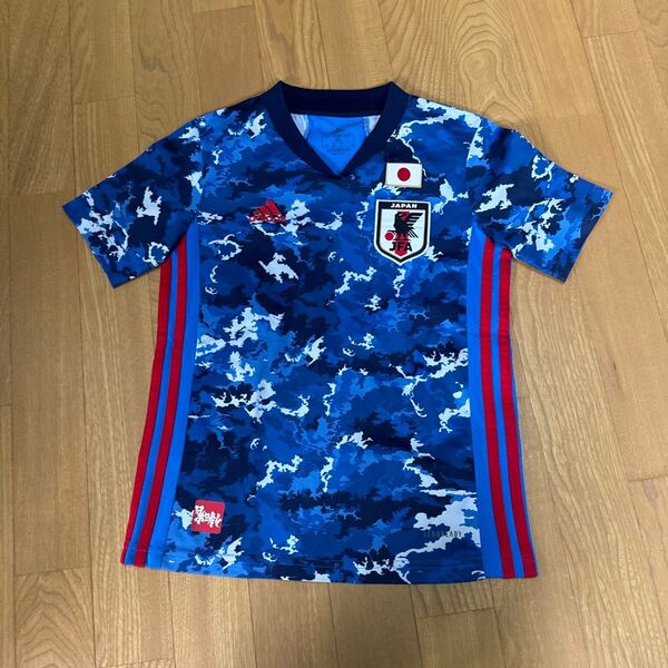 adidas 日本代表ユニフォーム 半袖Tシャツ キッズサイズ 140 レプリカ サッカー