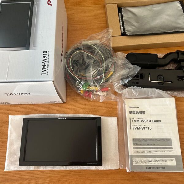 carrozzeria カロッツェリア TVM-W910 9インチ モニター HDMI端子有り