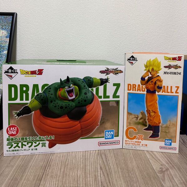 ドラゴンボール 一番くじ オムニバスクロス ラストワン賞&C賞セット セル爆発 孫悟空 フィギュア バンダイ