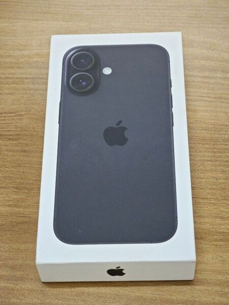 iPhone 16 128GB ブラック 新品 simフリー シャッター音なし 物理デュアルSIM