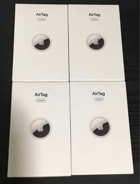 Apple AirTag Air Tag エアタグ エアータグ 4pack 新品 未開封品 4個セット 当日発送