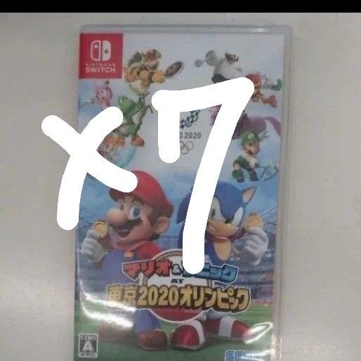 【お得】マリオ&ソニック AT 東京2020オリンピック Switchソフト7つ
