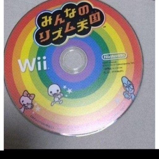 【お得】 みんなのリズム天国 Wiiソフト 空ケース付き