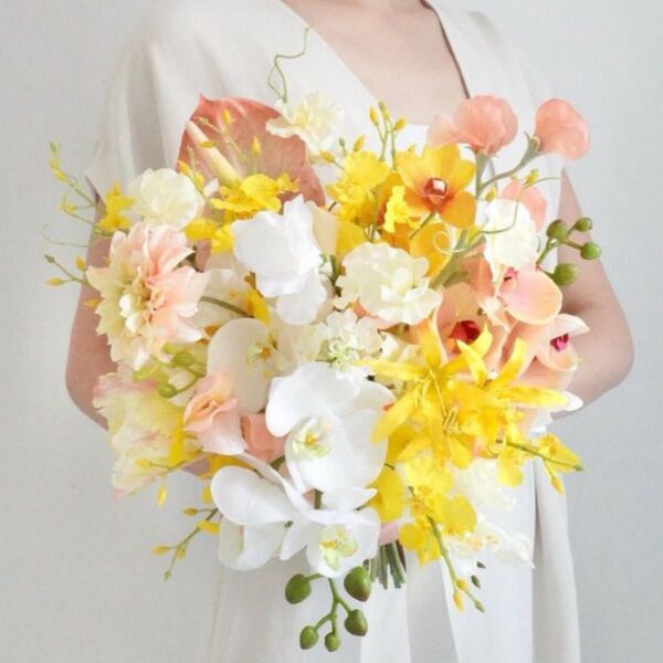 【即日発送】結婚式 ブーケ アーティシャルフラワー リゾート