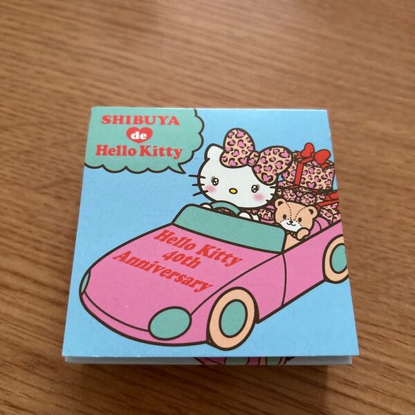 ハローキティ 付箋 40周年記念 渋谷 ピンク HELLO KITTY
