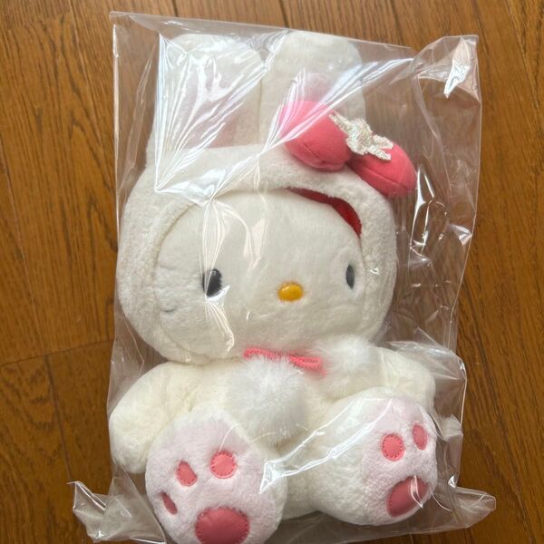 ハローキティ ぬいぐるみ うさぎ 着ぐるみ北海道限定