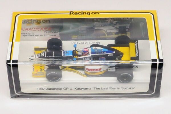 ★未開封品★1/43★ミナルディ ハート M197★片山右京★1997日本GP★鈴鹿ラストラン★レーシングオン別注★スパーク★