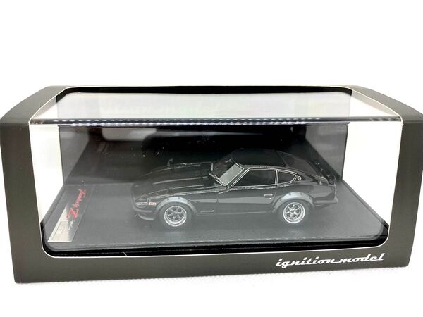 ★1/43★ニッサン フェアレディZ S30★ブラック★カーボンボンネット★イグニッションモデル 0240★日産★