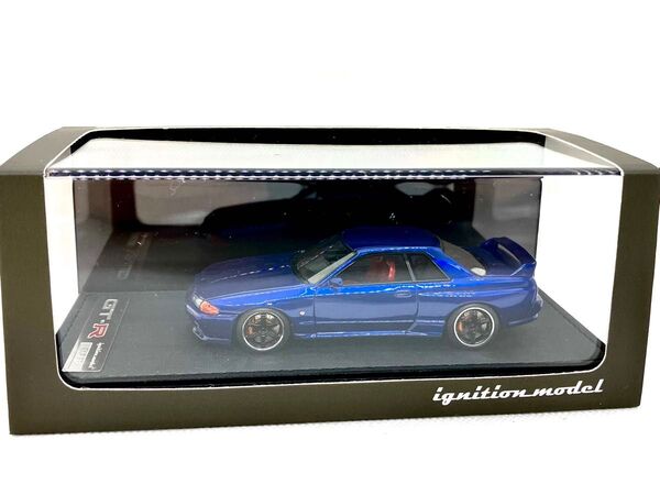 ★1/43★ニスモ R32 GT-R Sチューン★ブルー★イグニッションモデル 0925★日産★ニッサン スカイライン★