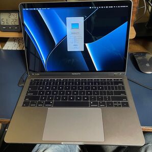 MacBook Pro 2017 8GB 512GB USキーボード スペースグレイ macOS Ventura