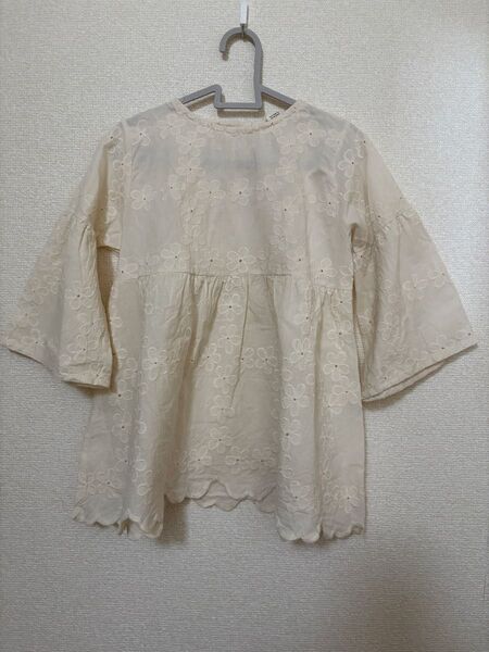aosta アオスタ トップス ワンピース 花柄 薄手 2XL ブラウス