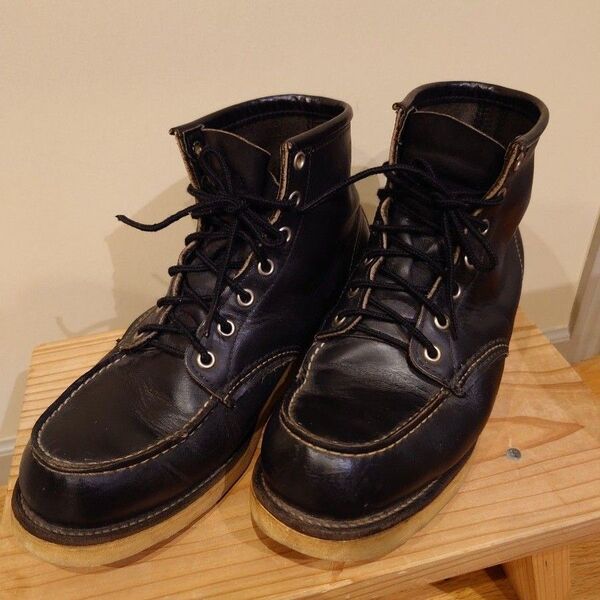 レッドウィング REDWING アイリッシュセッター 8179 黒 ワークブーツ 26.5cm 羽タグ