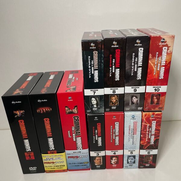 DVD クリミナル・マインド FBI vs 異常犯罪 シーズン1〜10 DVD-BOX セット