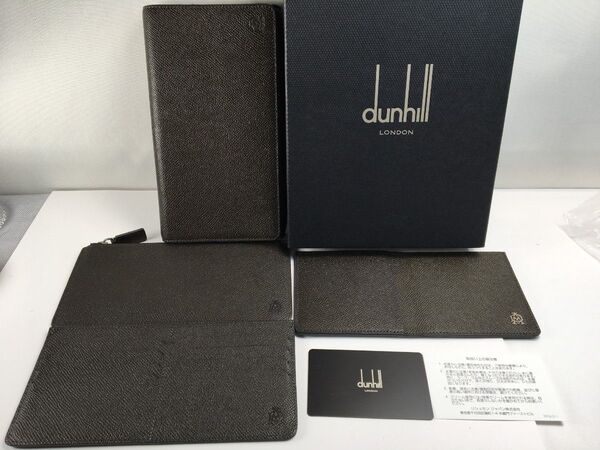n1057 正規良品 ダンヒル 財布 長財布 メンズ 男性 レザー 革 DUNHILL オーガナイザー L2M1C3Z 箱ギャラ付