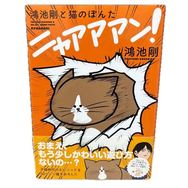 鴻池剛と猫のぽんたニャアアアン! 鴻池剛/著