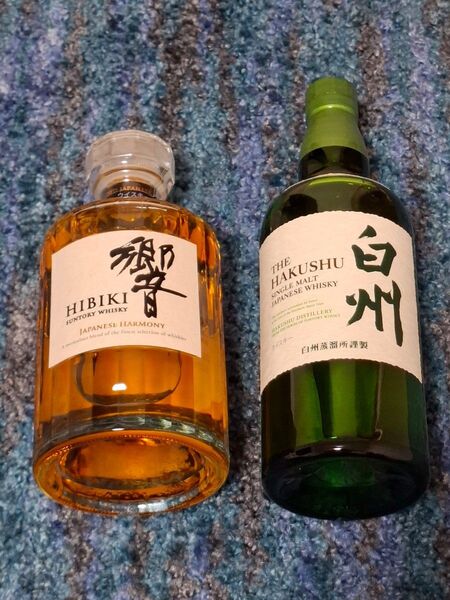 サントリーウイスキー響&白州 飲み比べ2本セット