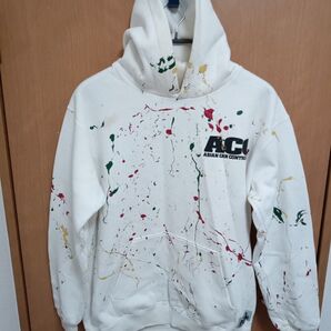 ASIAN CAN CONTROLERZ アジアンカンコントローラーズ TOMI−E 限定品 1点ものパーカー スウェット ACC