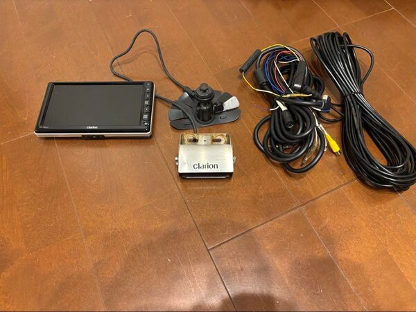 ♪②クラリオン バックモニター CJ-7600 カメラCC-6500B セット
