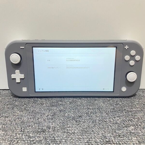 【スティック新品】スイッチライト SwitchLite 本体 グレー 2019年製