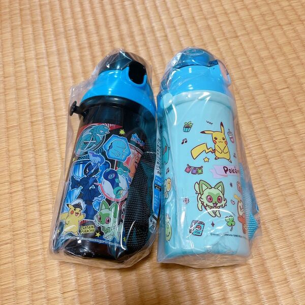 Skater ポケモン 抗菌 食洗機対応 直のみ ワンタッチボトル 480ml 2種セット 水筒 スケーター