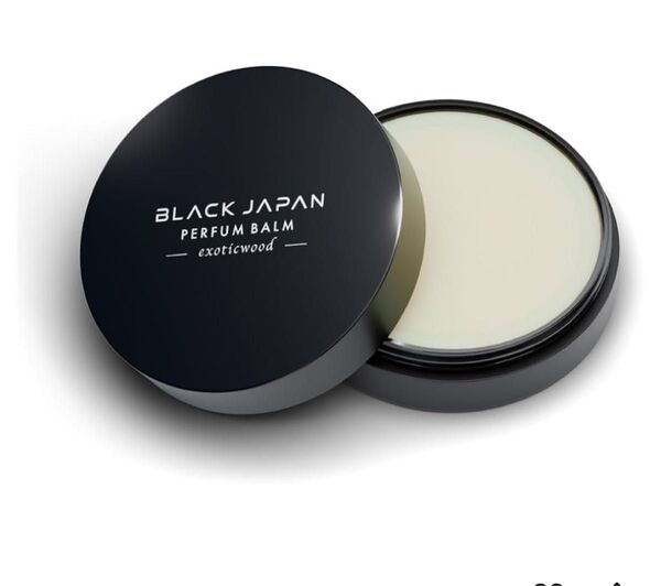 【新品】フェロモン練り香水 BLACK JAPAN パフュームバーム exoticwood