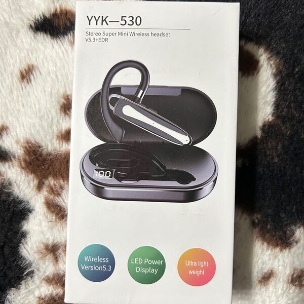 【新品・未開封】片耳用耳掛け式 Bluetooth5.3イヤホン YYK-530