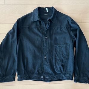 COMOLI コモリ 24SS デニムジャケット ブラック サイズ2
