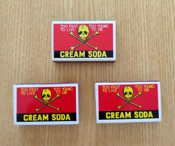 【希少・美品】CREAM SODA BOXマッチ3個セット