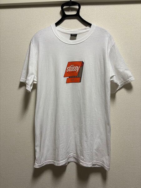 STUSSY Tシャツ マッチ箱デザイン