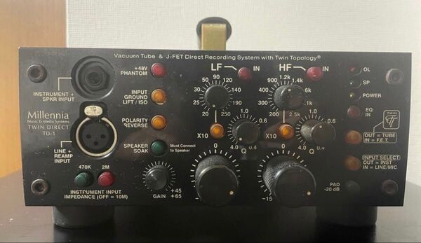 millennia TD-1 真空管 TUBE マイクプリ DI ミレニア