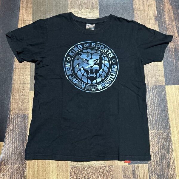メンズ新日本プロレスTシャツ【サイズM】【新日】