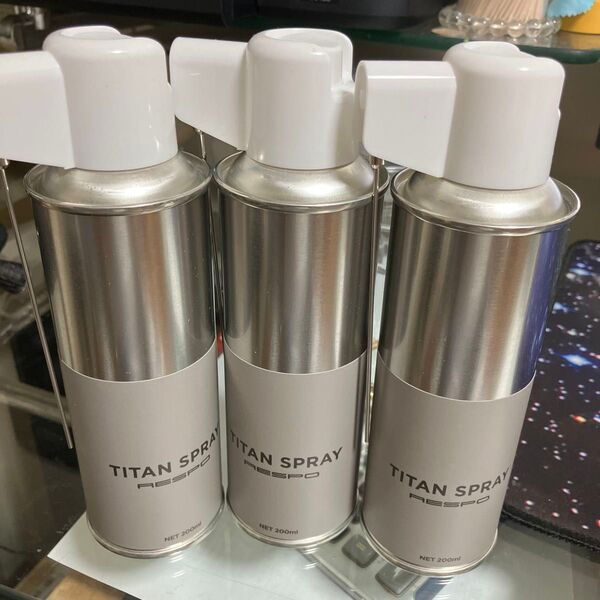レスポ チタンスプレーエボ 200ml 自転車 リールのメンテナンスに。粘るオイル 潤滑剤 3本セット シマノ ダイワのリールに!