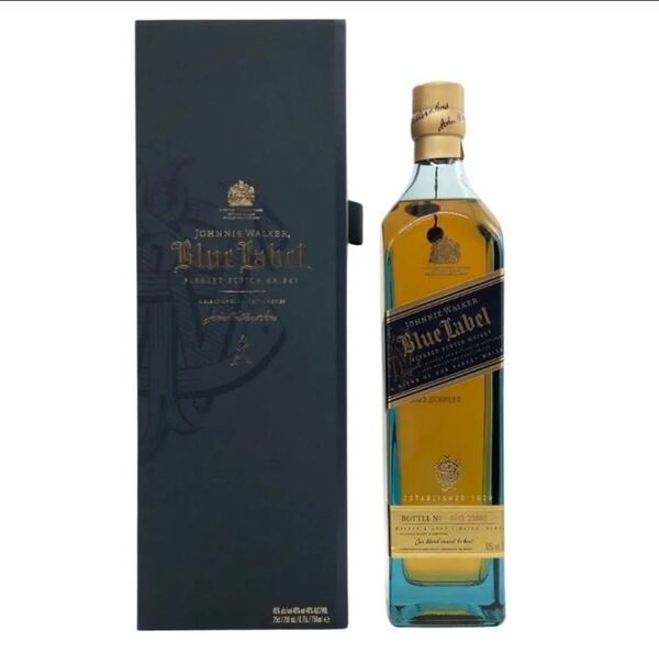 新品未開封 ジョニーウォーカー ブルーラベル ウイスキー ブレンデッド スコッチ 箱付き JOHNNIE WALKER