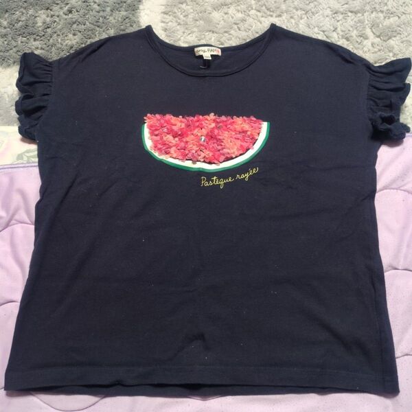anyFAMエニィファム★スイカ Tシャツ★サイズ140