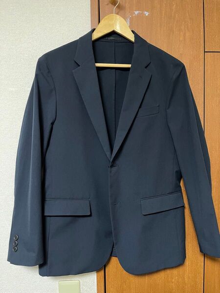 UNIQLO ユニクロ 感動ジャケット 2WAYストレッチ ネイビー S