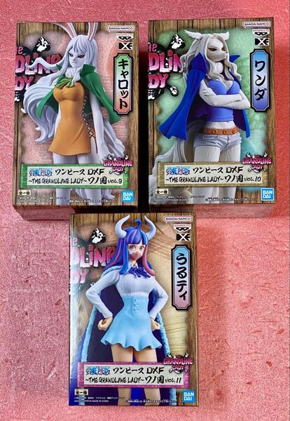 【未開封】 ワンピース フィギュア DXF THE GRANDLINE LADY ワノ国 キャロット ワンダ うるティ