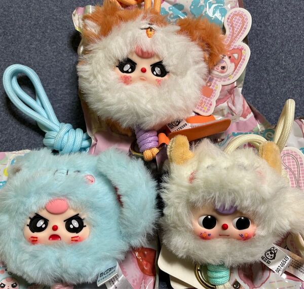 baby three ベビースリー 携帯ストラップ 動物顔