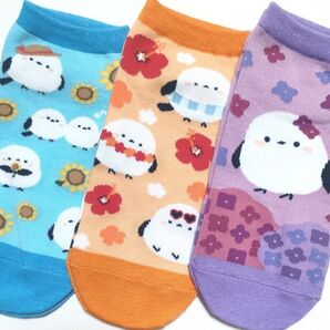 おもしろソックスセット レディース 23-25cm 新品未使用 即購入OK! シマエナガ しまえなが 小鳥
