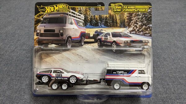 ホットウィール HotWheels チームトランスポート DMC デロリアン HW ラリーハウラー FLF56