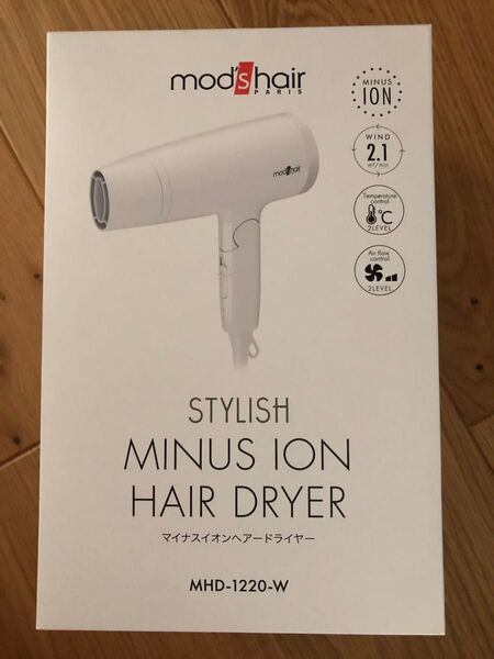 モッツヘア mod's hair スタイリッシュ マイナスイオン ドライヤー 新品 ヘアドライヤー ヘアケア 新品未開封