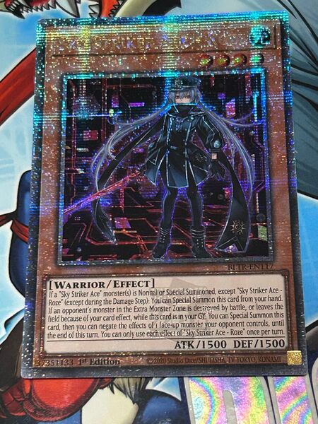 EU版 閃刀姫ロゼ 25th イラスト違い 遊戯王 クオシク